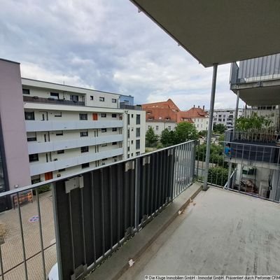 überdachter Balkon