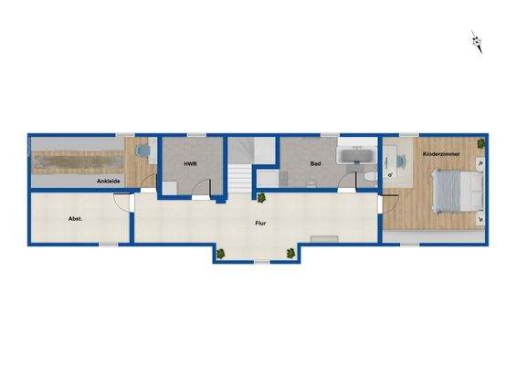 Grundriss Obergeschoss