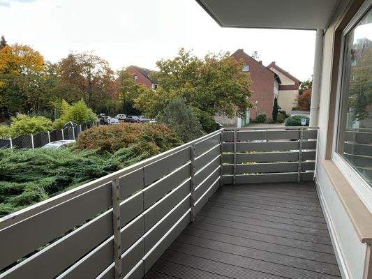 Großzügiger Balkon