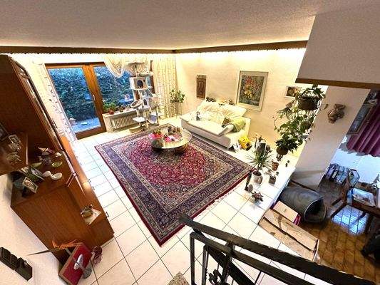 Blick zum Wohnbereich