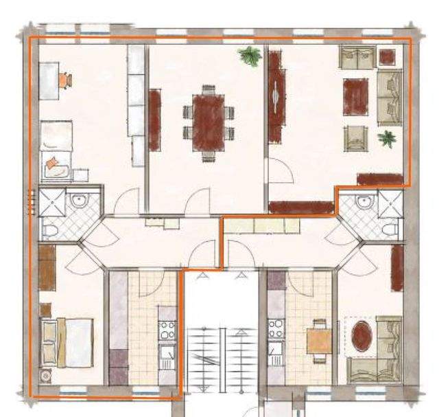 Großzügige 4-Zimmer-Wohnung mit ca. 82 m² in Zeitz - Foto 3