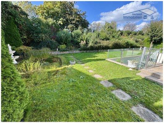 Viel Platz im Garten vorhanden