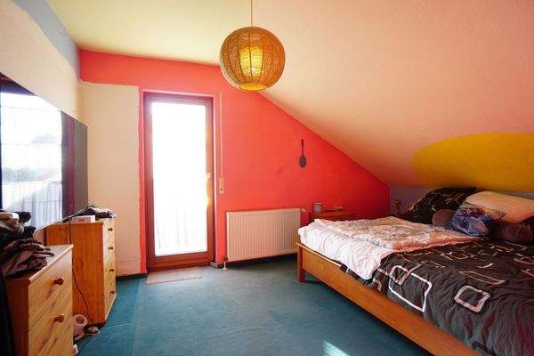 Schlafzimmer im Dachgeschoss