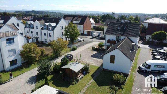 Gartenansicht mit Umgebung