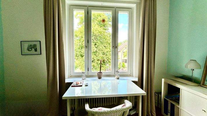 Ausblick vom Arbeitsplatz