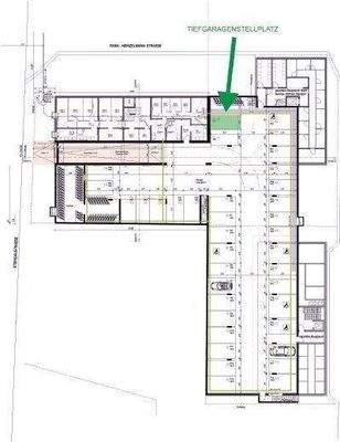 Grundriss mit Stellplatz P0