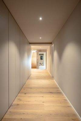 Maßeinbauten im Untergeschoss