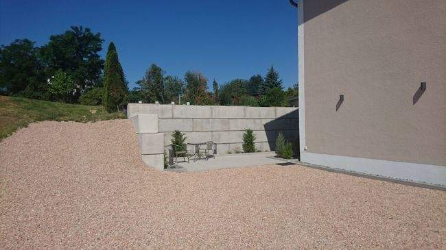 für angenehmes Parken auf dem Grundstück