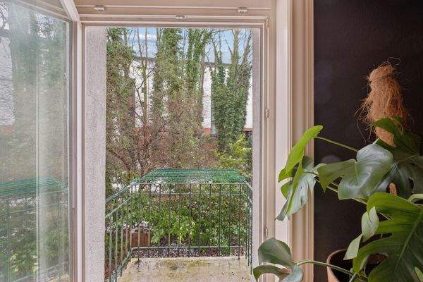 Ausblick ins Grüne & in den ruhigen Garten