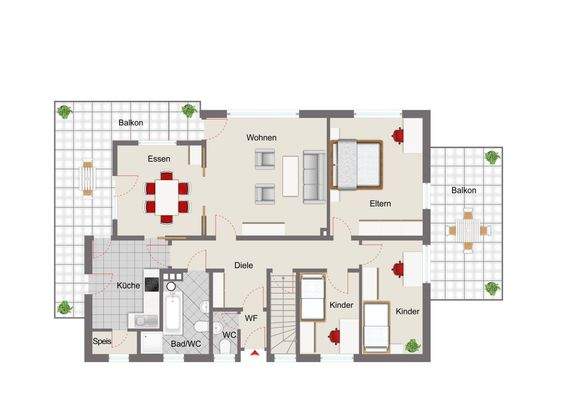 Grundriss Erdgeschoss