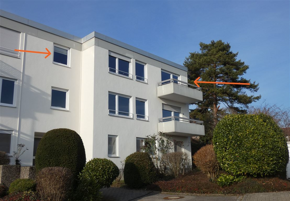 Ostansicht Mehrfamilienhaus