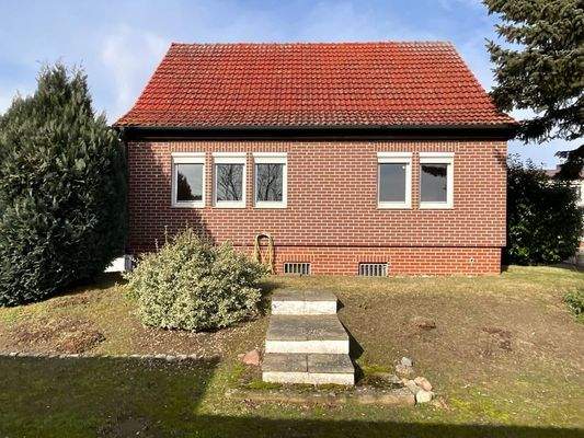 Rückseite des Hauses