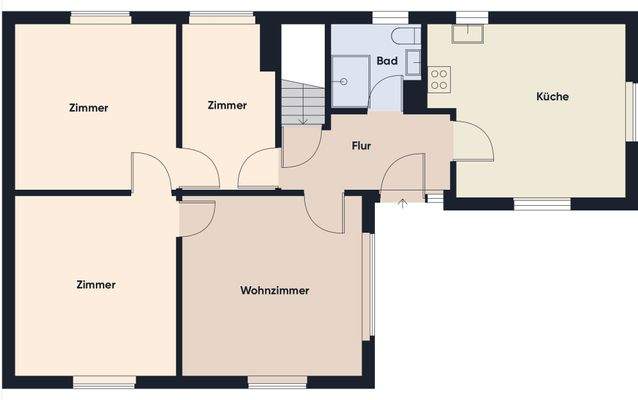 Grundrissplan ohne Maßstab