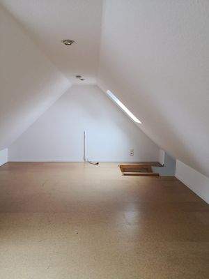 Ausgebauter Dachbodenbereich