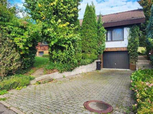 Zufahrt und Hauszugang