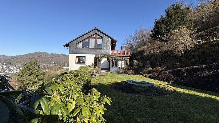 Hausansicht vom Garten