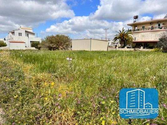 Kreta, Mires: Baugrundstück in einer Kleinstadt zu verkaufen