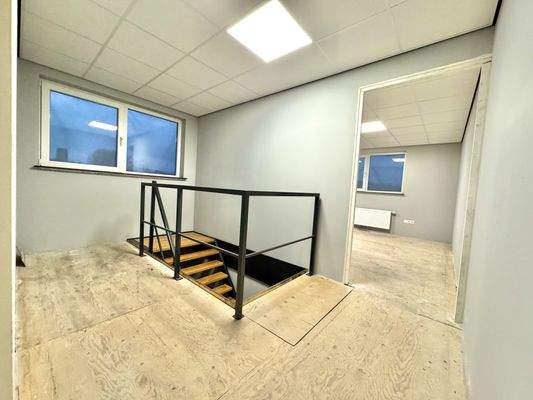 Flur Obergeschoss Büro Zugang