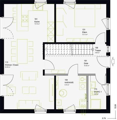 Grundriss EG 