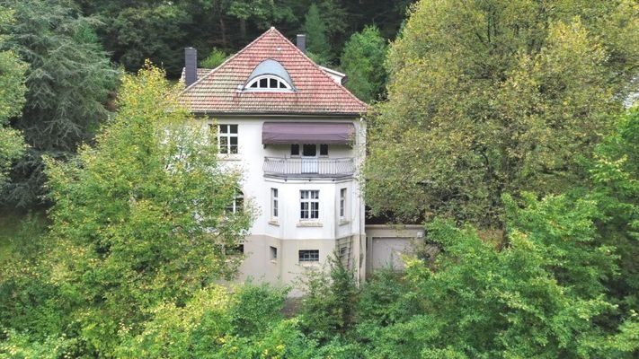 Seitenansicht - Balkon&Garage