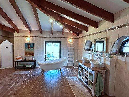 Wellness auf großer Fläche