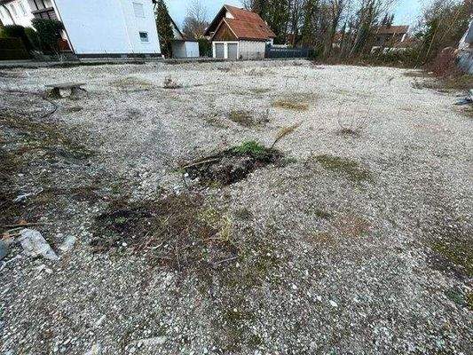 Grundstück bereits ohne Altbestand