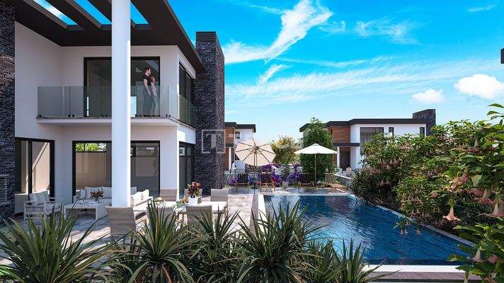 4-Bedroom Detached Home with Pool in Girne, North Cyprus