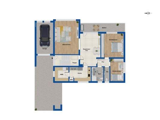 Grundriss Erdgeschoss