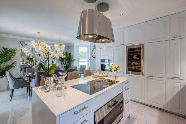 offene Küche & Essbereich