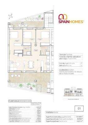 3 Bedrooms Apartments with Gardens and Solariums Alicante