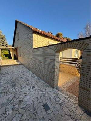 Zuwegung zur Haustür