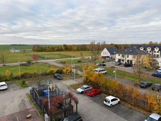 Ausblick Parkplätze