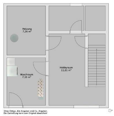 Grundriss Kellergeschoss