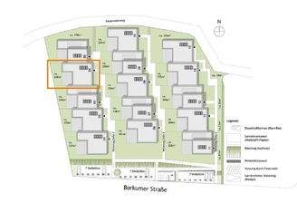 Lageplan Variante I