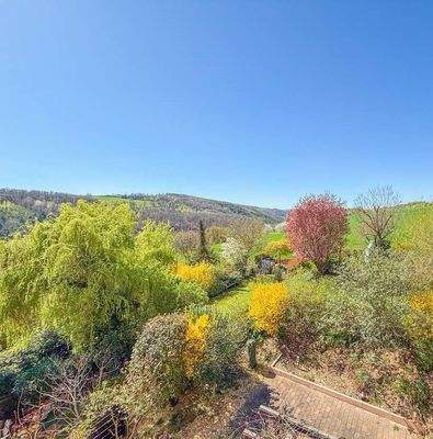 Blick nach Westen von Studio/Balkon