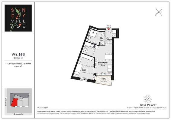 Vertriebsgrundriss_Sunday_Village_Bauteil1.1.WE146