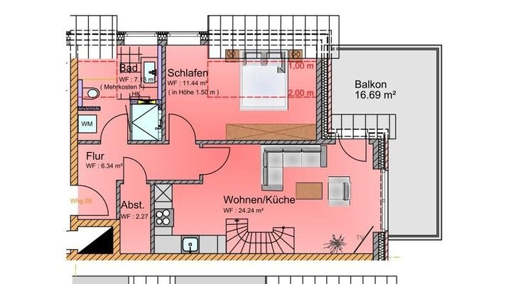 Grundriss Wohnung 05