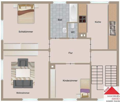 Gebäudeteil A Obergeschoss