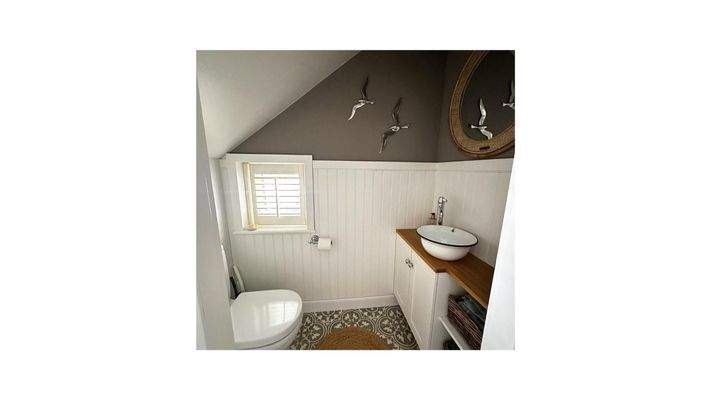 Gäste WC im Eingangsbereich