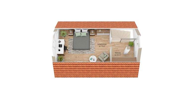 Grundriss Dachgeschoss