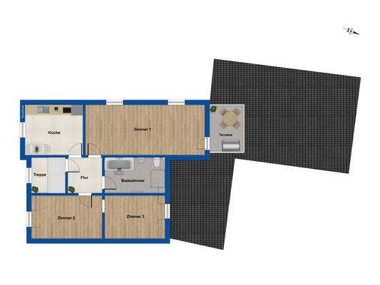 Grundriss Dachgeschoss