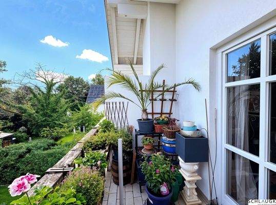 Balkon Südausrichtung - DG - Wohnung 