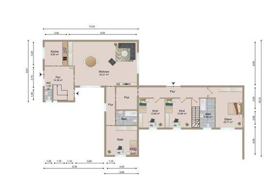 Grundriss Erdgeschoss