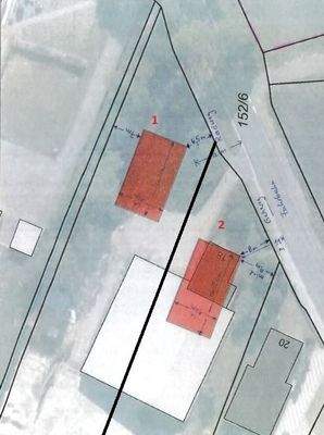 Bauvorhaben - Plan Teilung Grdst