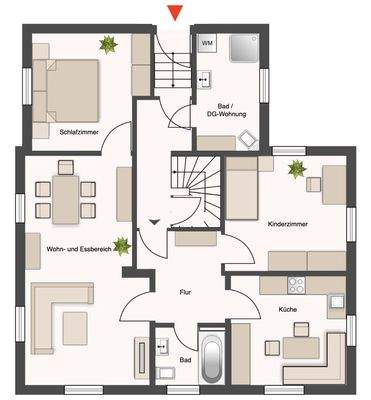 Grundriss - Erdgeschoss