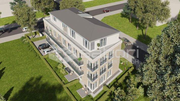 Außenansicht Garten (Visualisierung)