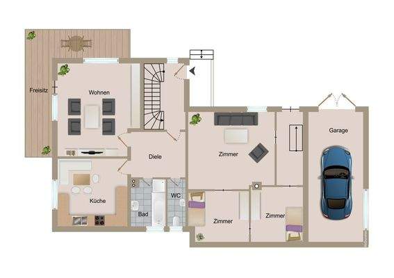 Grundriss Erdgeschoss