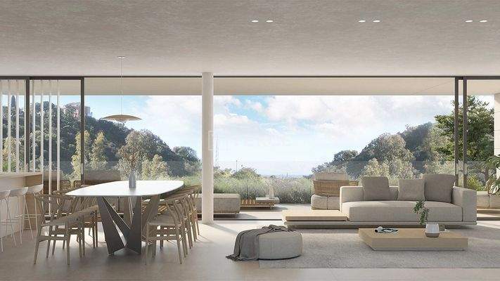 Homes in Elviria, Marbella with Solariums and Rooftop Pools