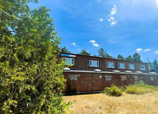 Rückseite des Gebäudes