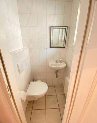 WC im Erdgeschoss